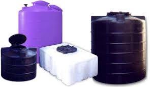 roto molded plastic water tanks